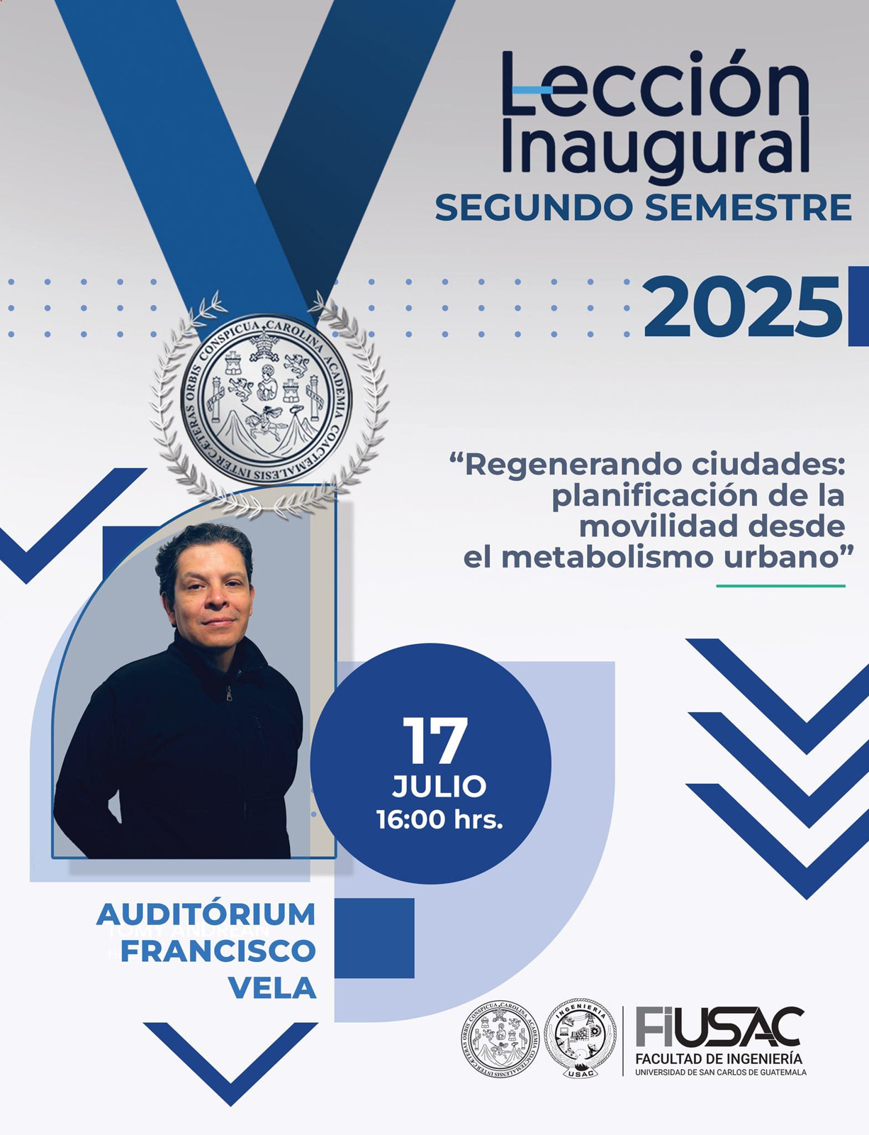 Lección Inaugural 2025. Regenerando ciudades: planificación de la movilidad desde el metabolismo urbano