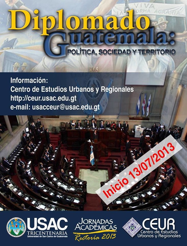 Guatemala: Política, sociedad y territorio, 2013